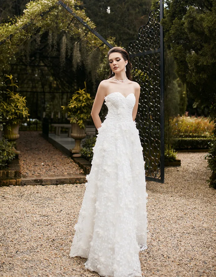 Formal / Prom Dresses | Gowns / Ballgowns<Bariano ADELA SWEETHEART PETAL BALL GOWN B41D01L