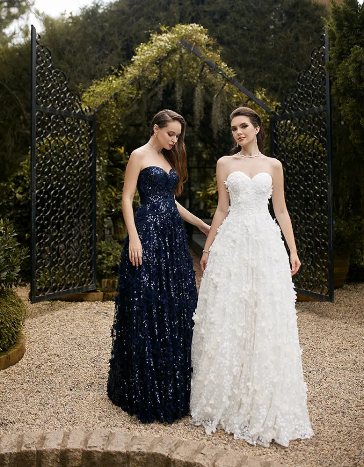 Formal / Prom Dresses | Gowns / Ballgowns<Bariano ADELA SWEETHEART PETAL BALL GOWN B41D01L