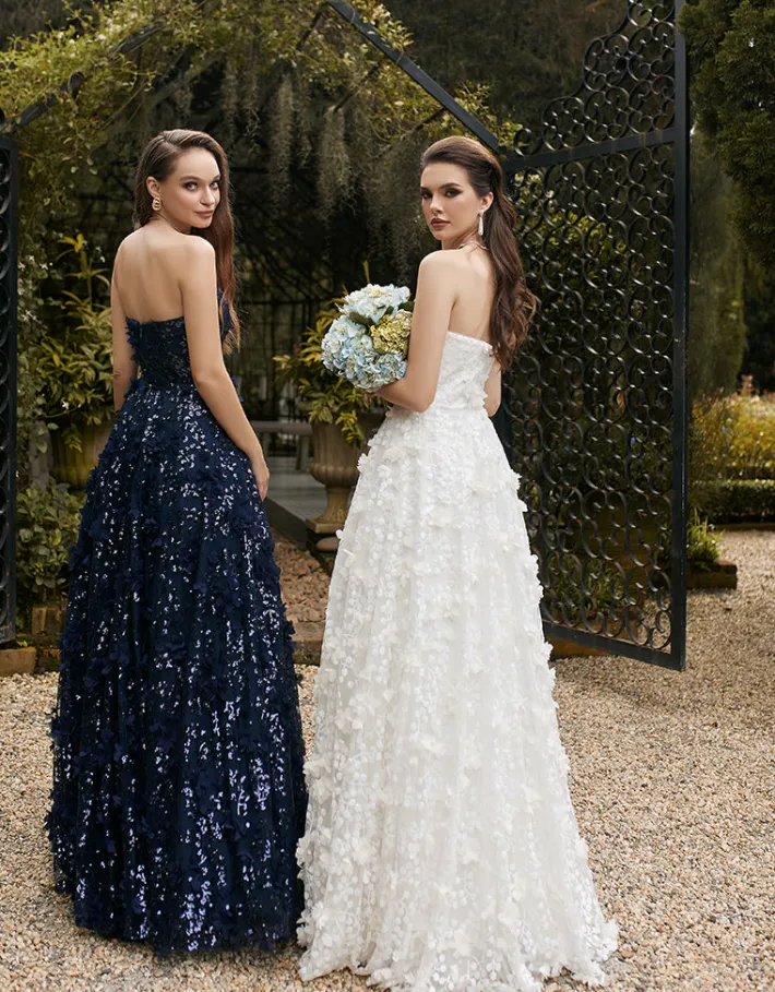 Formal / Prom Dresses | Gowns / Ballgowns<Bariano ADELA SWEETHEART PETAL BALL GOWN B41D01L