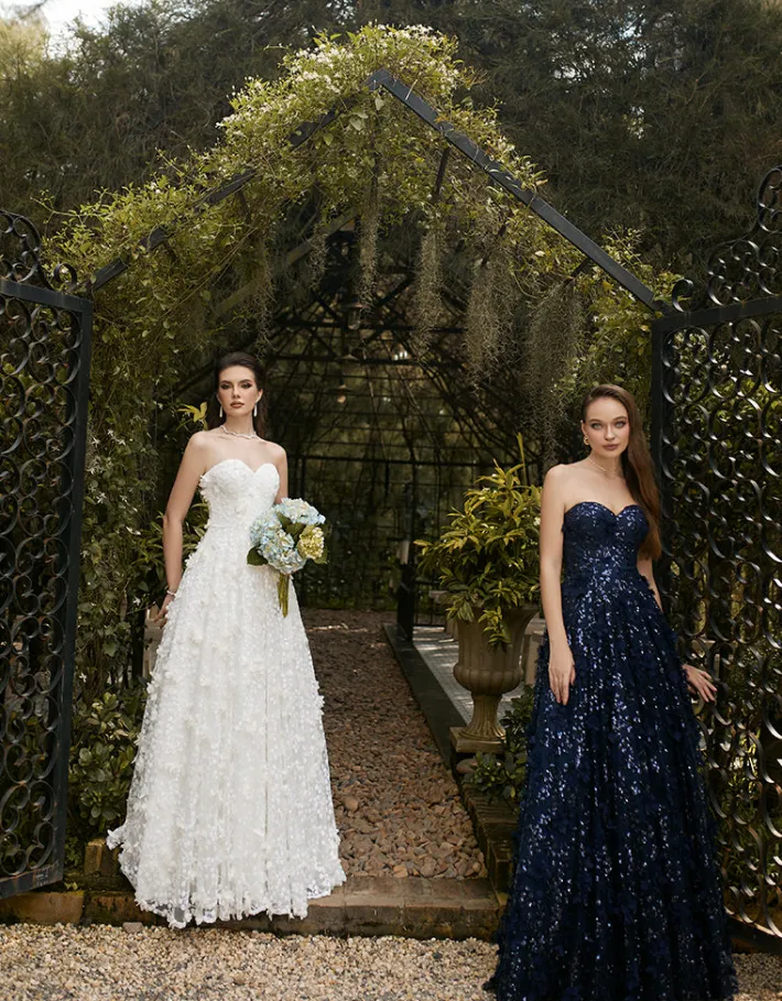 Formal / Prom Dresses | Gowns / Ballgowns<Bariano ADELA SWEETHEART PETAL BALL GOWN B41D01L