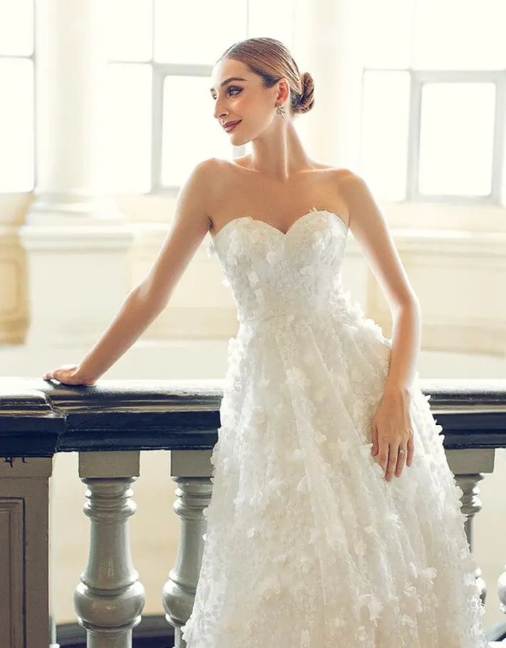 Formal / Prom Dresses | Gowns / Ballgowns<Bariano ADELA SWEETHEART PETAL BALL GOWN B41D01L