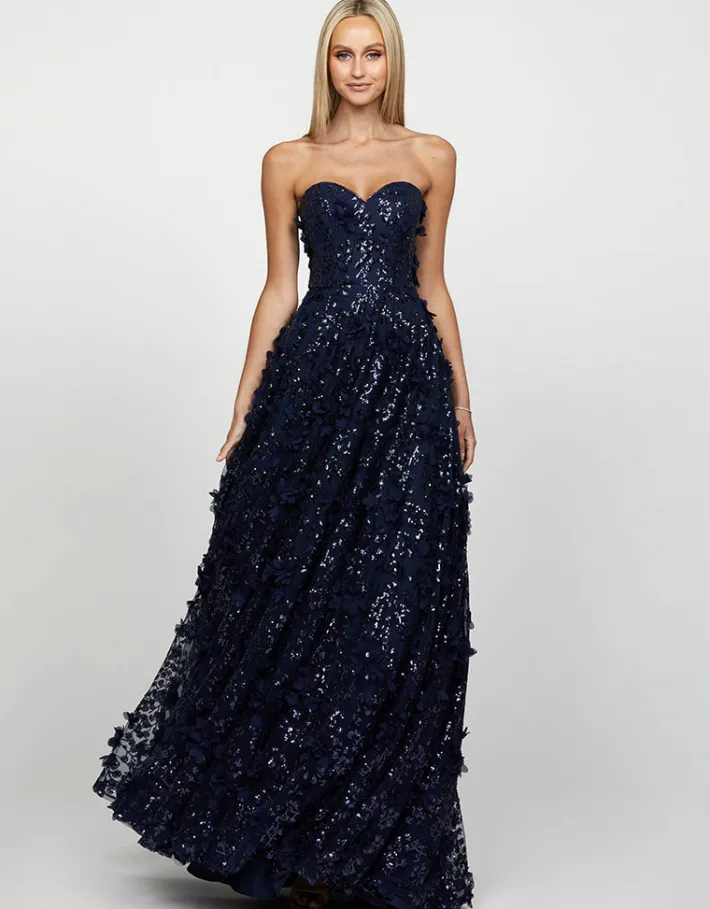 Formal / Prom Dresses | Gowns / Ballgowns<Bariano ADELA SWEETHEART PETAL BALL GOWN B41D01L