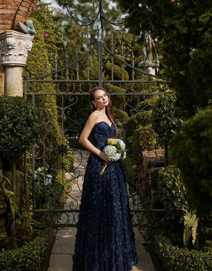Formal / Prom Dresses | Gowns / Ballgowns<Bariano ADELA SWEETHEART PETAL BALL GOWN B41D01L