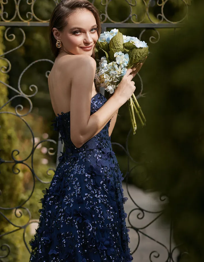 Formal / Prom Dresses | Gowns / Ballgowns<Bariano ADELA SWEETHEART PETAL BALL GOWN B41D01L
