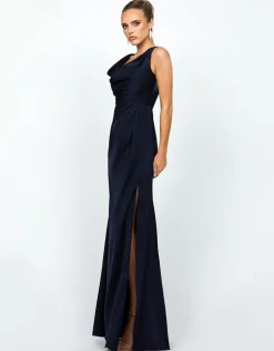 Maxi Dresses<Bariano ADELYNN COWL NECK MAXI BL74D65L NAVY