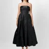 Midi Dresses | All Dresses<Bariano ALANNA JACQUARD A LINE MIDI B75D04S