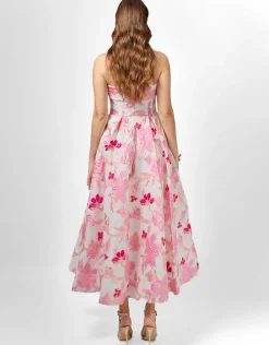 Midi Dresses | All Dresses<Bariano ALANNA JACQUARD A LINE MIDI B75D04S
