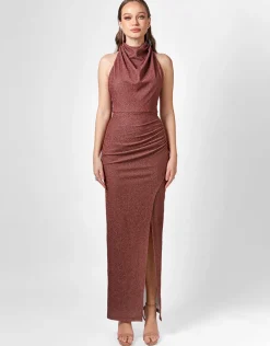 Formal / Prom Dresses<Bariano ALLIE HIGH NECK COWL MAXI BL75D01L