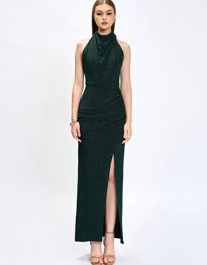 Formal / Prom Dresses<Bariano ALLIE HIGH NECK COWL MAXI BL75D01L