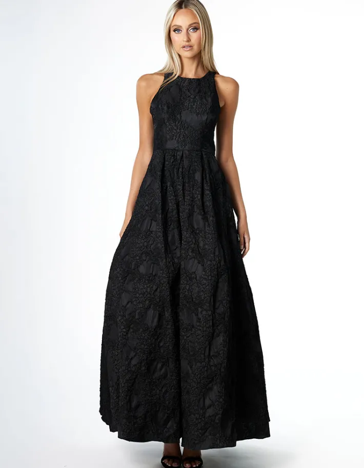Formal / Prom Dresses | Maxi Dresses<Bariano AMALIE A LINE MAXI BL63D28L BLACK