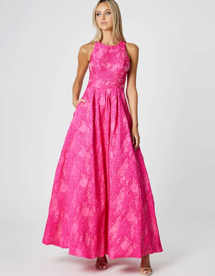 Maxi Dresses | All Dresses<Bariano AMALIE A LINE MAXI BL63D28L PINK