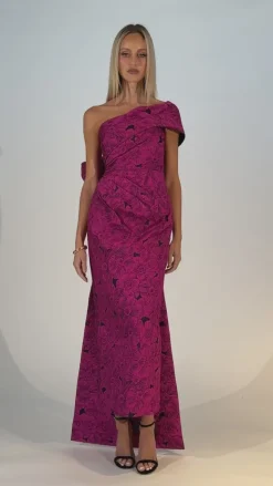 Maxi Dresses | All Dresses<Bariano AMYILYA OFF SHOULDER MAXI BL66D18L