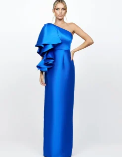 Formal / Prom Dresses | Maxi Dresses<Bariano ANNMARIE FRILL SHOULDER GOWN B71D02L