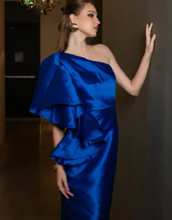 Formal / Prom Dresses | Maxi Dresses<Bariano ANNMARIE FRILL SHOULDER GOWN B71D02L
