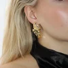 Jewellery<Bariano ARIES TEXTURED STUD EARRINGS GOLD