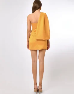 Mini Dresses | All Dresses<Bariano ARISSA ONE SHOUDER DRAPED MINI BL70D60S