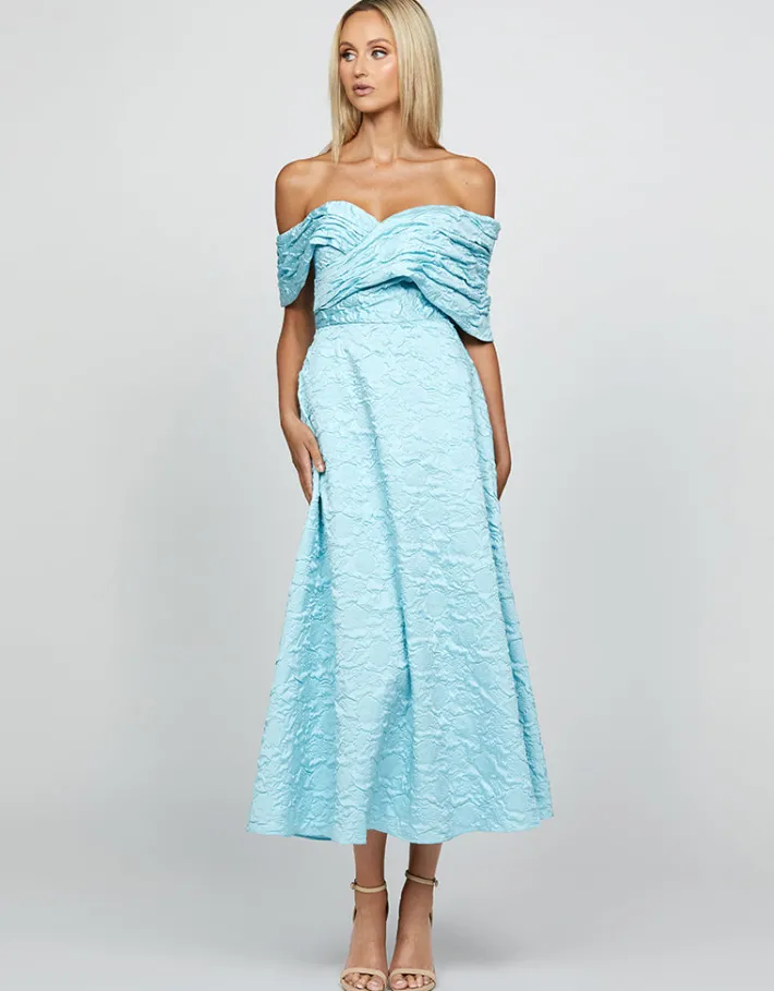 Maxi Dresses | All Dresses<Bariano AYLEEN OFF SHOULDER MIDAXI BL69D10L