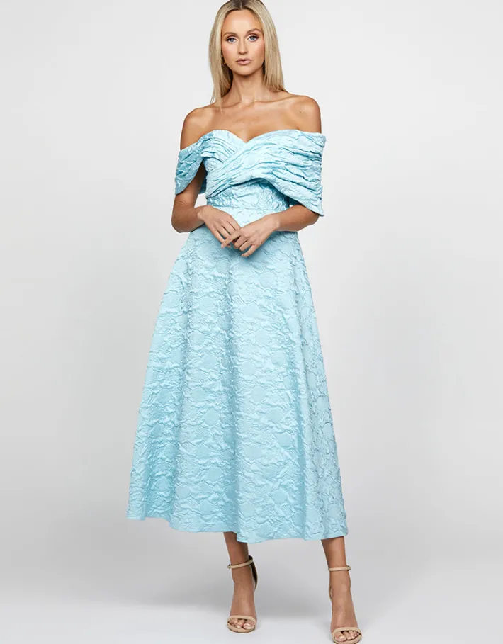 Maxi Dresses | All Dresses<Bariano AYLEEN OFF SHOULDER MIDAXI BL69D10L