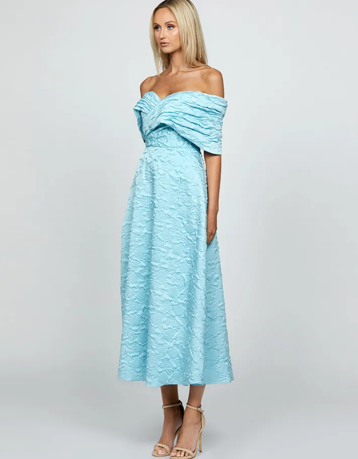 Maxi Dresses | All Dresses<Bariano AYLEEN OFF SHOULDER MIDAXI BL69D10L