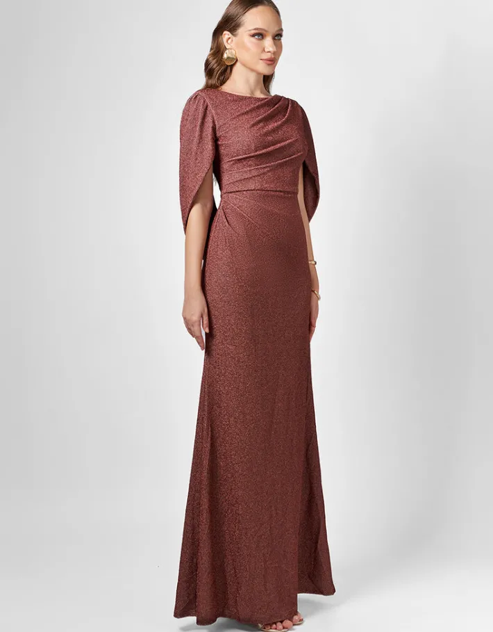 Formal / Prom Dresses | Gowns / Ballgowns<Bariano BECK CAPE MAXI BL75D03L