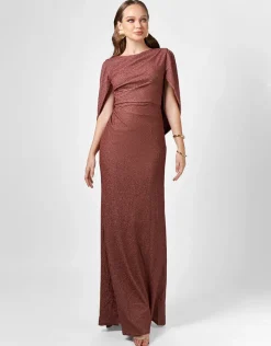 Formal / Prom Dresses | Gowns / Ballgowns<Bariano BECK CAPE MAXI BL75D03L
