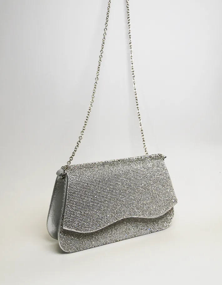 Clutches<Bariano BONNY CROSSBODY BAG 410 SILVER