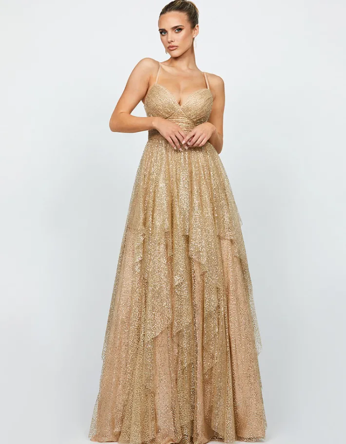 Formal / Prom Dresses | Gowns / Ballgowns<Bariano BRYLEE GLITTER BALL GOWN B75D87L