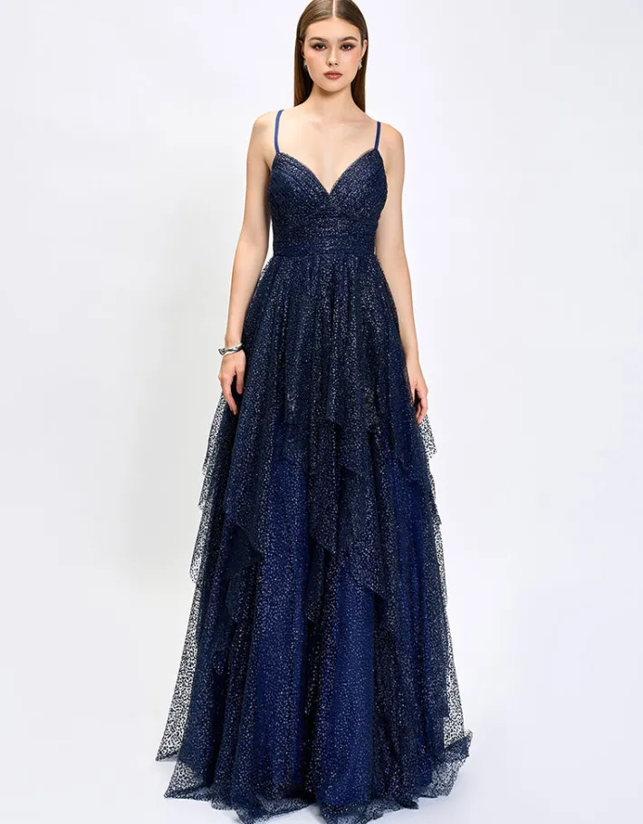 Formal / Prom Dresses | Gowns / Ballgowns<Bariano BRYLEE GLITTER BALL GOWN B75D87L