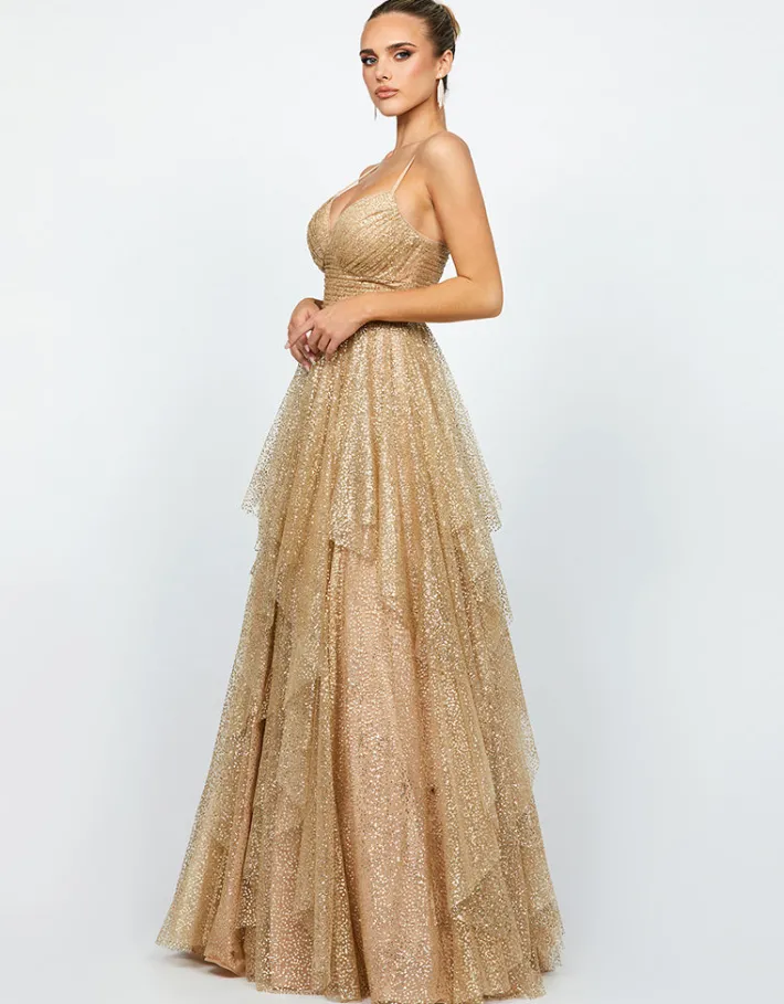 Formal / Prom Dresses | Gowns / Ballgowns<Bariano BRYLEE GLITTER BALL GOWN B75D87L