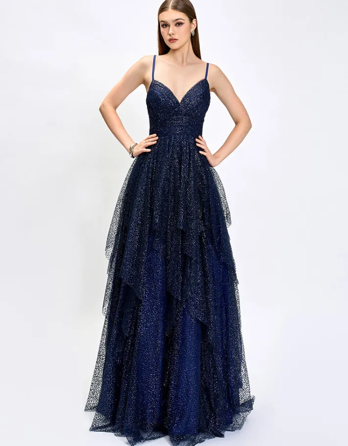 Formal / Prom Dresses | Gowns / Ballgowns<Bariano BRYLEE GLITTER BALL GOWN B75D87L