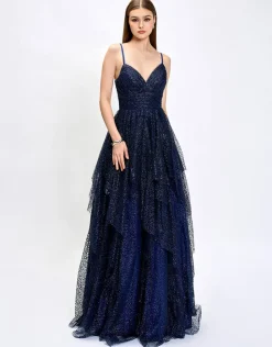 Formal / Prom Dresses | Gowns / Ballgowns<Bariano BRYLEE GLITTER BALL GOWN B75D87L