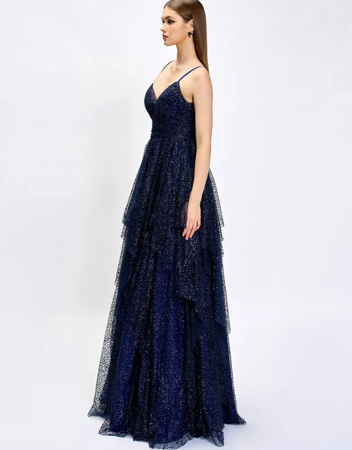 Formal / Prom Dresses | Gowns / Ballgowns<Bariano BRYLEE GLITTER BALL GOWN B75D87L
