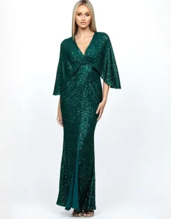 Gowns / Ballgowns | Maxi Dresses<Bariano CAPE GOWN B47D28L
