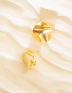 Jewellery<Bariano CATALIA STUD EARRINGS GOLD