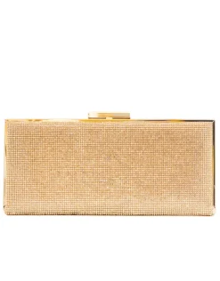 Clutches<Bariano PLEATED CLUTCH J74BG10 CHAMPAGNE