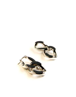 Jewellery<Bariano DAPHNE CHAIN DROP EARRINGS SILVER