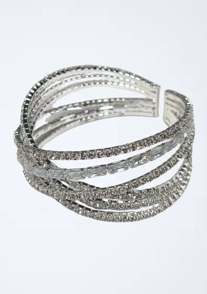 Bracelet | Jewellery<Bariano DAZZLE TWISTED BRACELET J74B03 SILVER