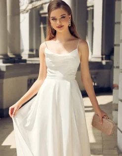 Gowns / Ballgowns | Maxi Dresses<Bariano DIAMOND COWL WRAP GOWN B43D11LW