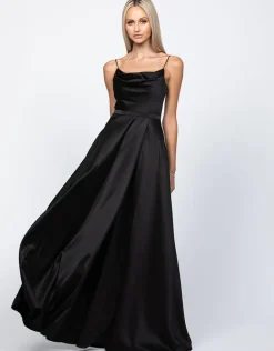 Gowns / Ballgowns | Maxi Dresses<Bariano DIAMOND COWL WRAP GOWN B43D11LW