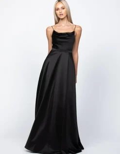 Gowns / Ballgowns | Maxi Dresses<Bariano DIAMOND COWL WRAP GOWN B43D11LW