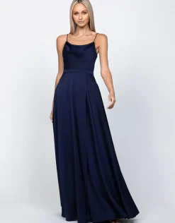 Gowns / Ballgowns | Maxi Dresses<Bariano DIAMOND COWL WRAP GOWN B43D11LW