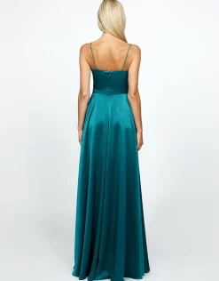 Gowns / Ballgowns | Maxi Dresses<Bariano DIAMOND COWL WRAP GOWN B43D11LW