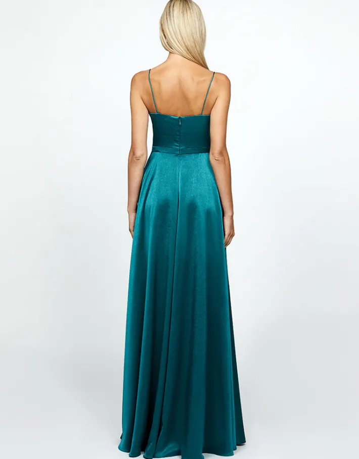 Gowns / Ballgowns | Maxi Dresses<Bariano DIAMOND COWL WRAP GOWN B43D11LW