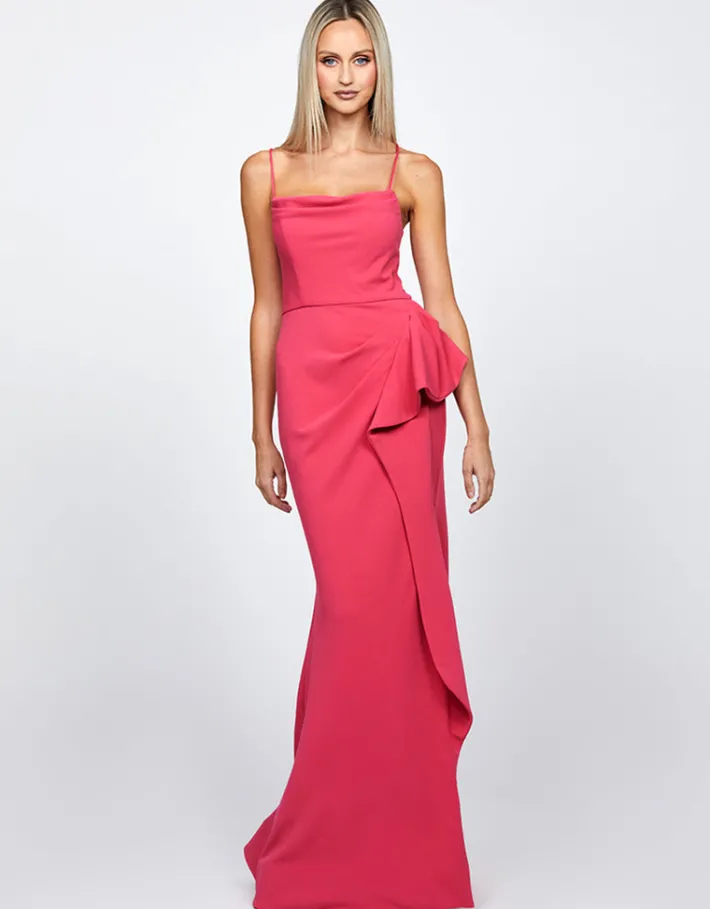 Gowns / Ballgowns | All Dresses<Bariano DIXIE STRAPPY BACK GOWN B71D11L