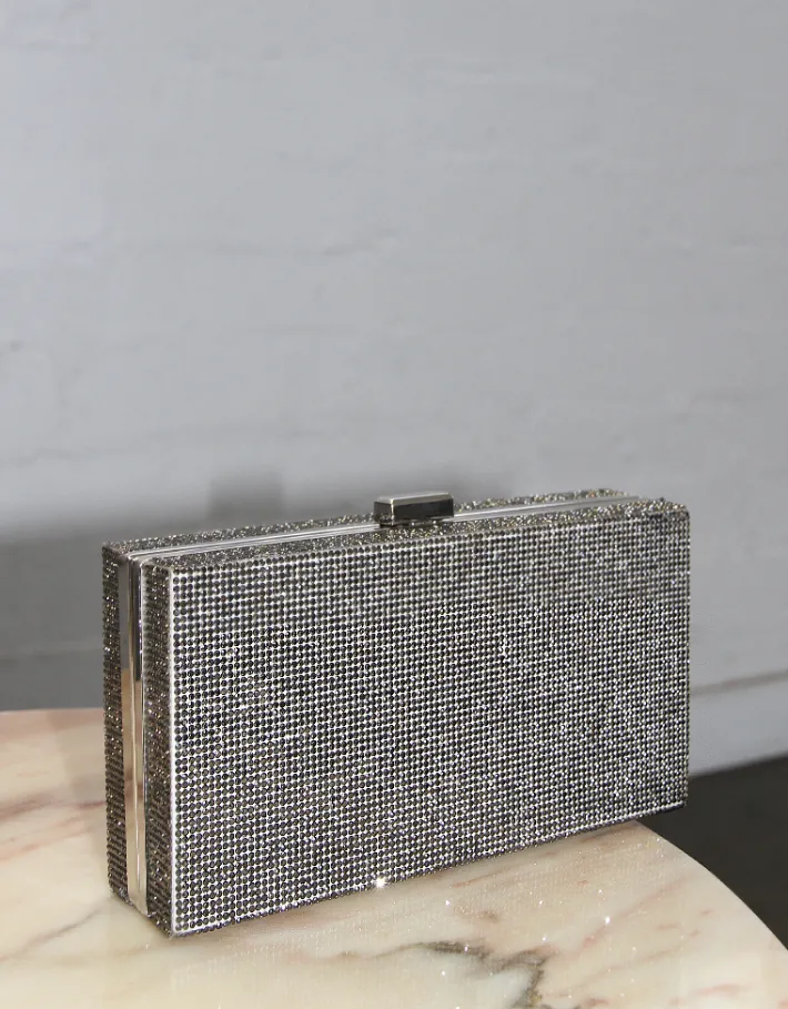 Clutches<Bariano DREW CYRSTAL CLUTCH 22075