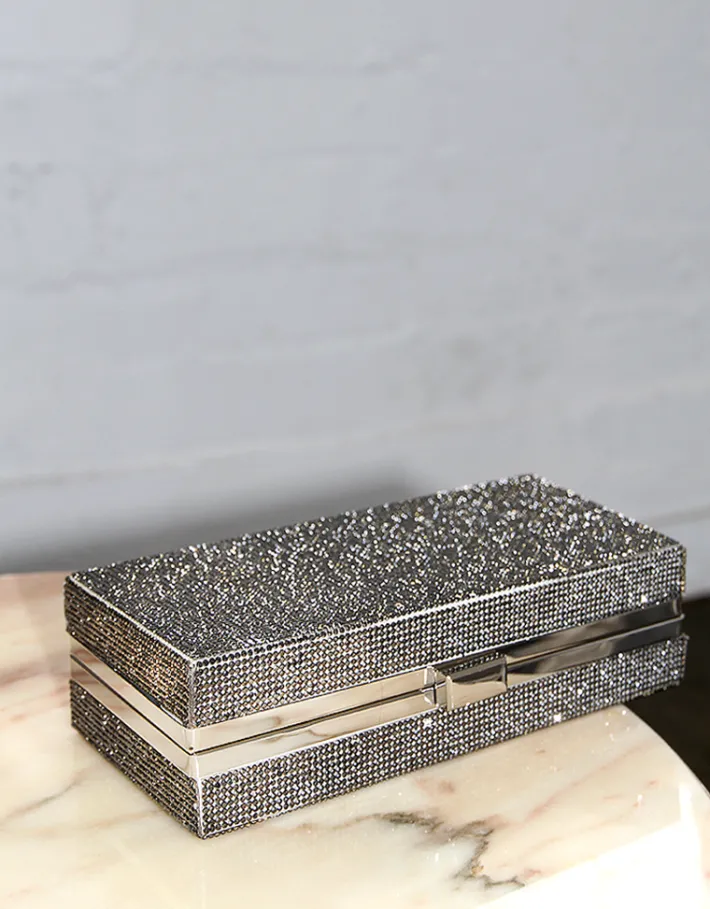 Clutches<Bariano DREW CYRSTAL CLUTCH 22075