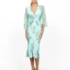 Midi Dresses | All Dresses<Bariano ECLIPSE BATWING CROSSOVER MIDI B55D06S