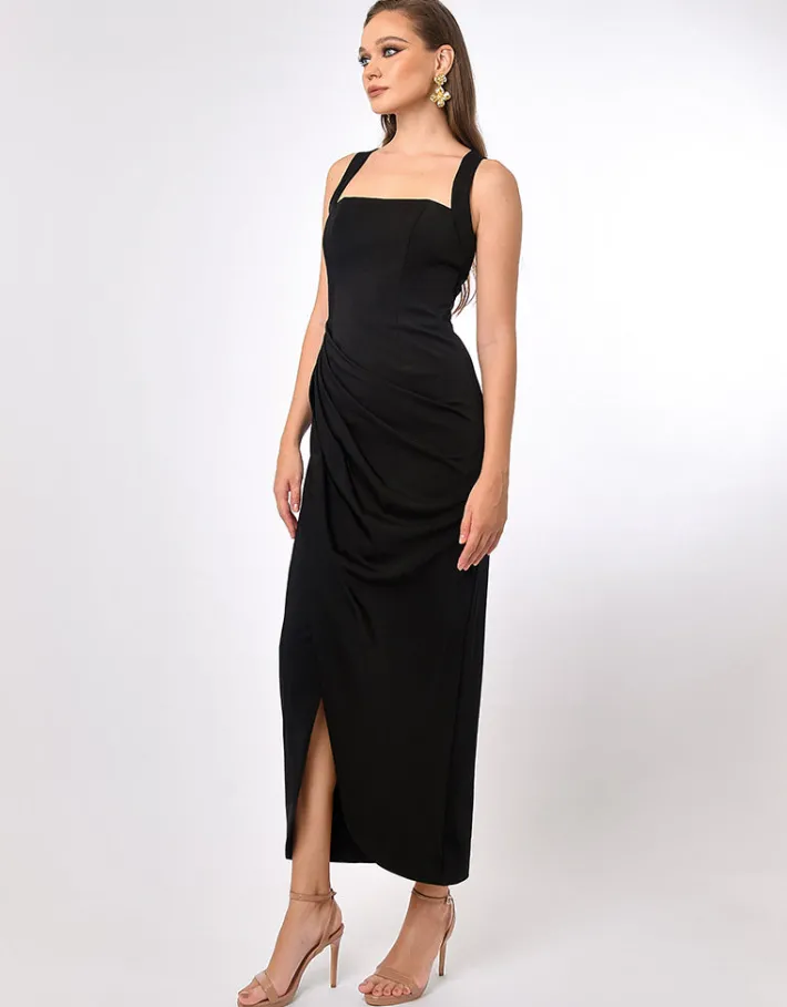 Maxi Dresses | All Dresses<Bariano EMILYA OPEN BACK HALTER MIDAXI BL70D14L