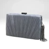 Clutches<Bariano FELICITY SHIMMER CLUTCH A9 SILVER