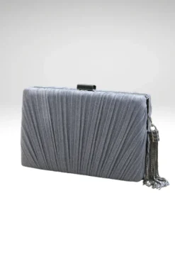 Clutches<Bariano FELICITY SHIMMER CLUTCH A9 SILVER